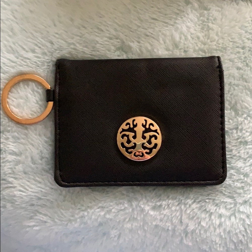 Leather Key Ring Wallet